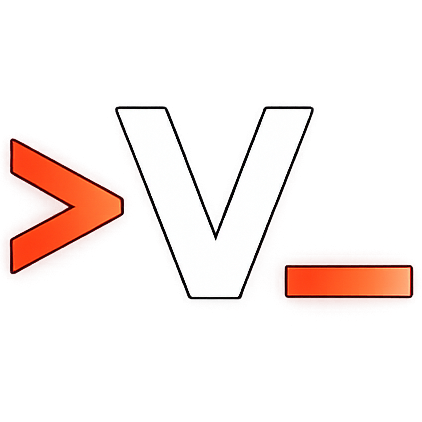 V logo